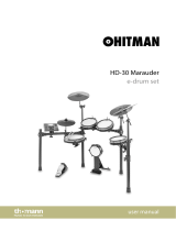 Hitman HD-30 Marauder E-Drum Set User manual