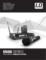 LD Sys­tems U508 BPL User manual