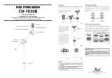 PEARL CH1030B Cymbal Holder User manual