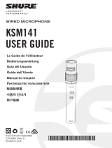 Shure KSM 141 ST Stereoset User manual