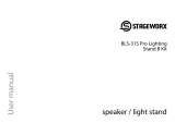 Stage­worx BLS-315 Pro Lighting Stand B Kit User manual