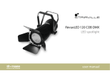 Stairville RevueLED 120 COB 3200K DMX User manual