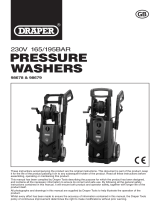 Draper NEW 230V Pressure Washer Operating instructions