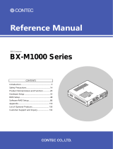 Contec BX-M1020P2 Reference guide