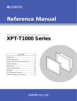 Contec XPT-T1000LX Reference guide