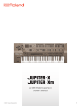 Roland JUPITER-X Owner's manual