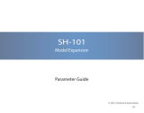 Roland SH-101 User guide