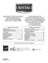 Maytag BRAVOS XL MVWB950Y Series User guide