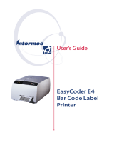 Intermec EasyCoder E4 User manual