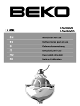 Beko CN228220X Owner's manual