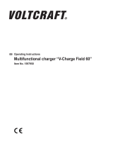 VOLTCRAFT V-Charge Field 60 Operating Instructions Manual