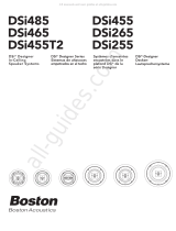 Boston Acoustics DSI255 User manual