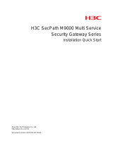 H3C SecPath M9000 Series Installation, Quick Start