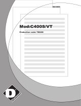 Diamond C400S/VT User manual