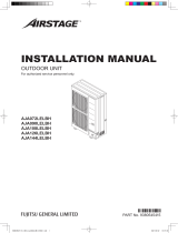 Fujitsu AJA126LELBH Installation guide