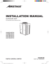 Fujitsu AJA144LNTCH Installation guide