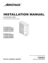 Fujitsu AJH045LETBHN Installation guide