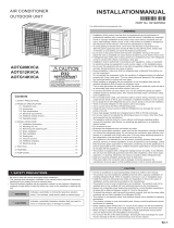Fujitsu AOTG09KVCA Installation guide