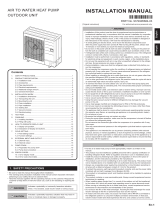 Fujitsu WOYA100KLT Installation guide