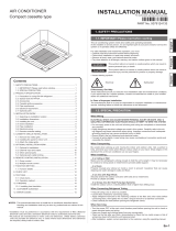 Fujitsu ACUH12LUAS1 Installation guide