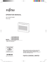 Fujitsu AGTG09KVCA Operating instructions
