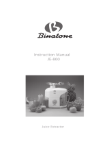 Binatone JE-800 User manual