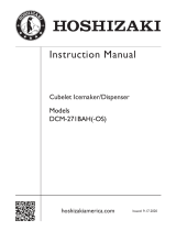 Hoshizaki DCM-271BAH User manual