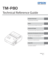 Epson TM-P80 Series Technical Reference
