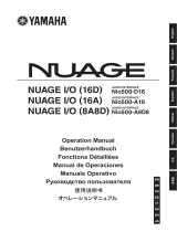 Yamaha NUAGE I/O (LARGE/SMALL) Owner's manual