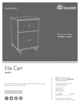 Sauder File Cart Operating instructions