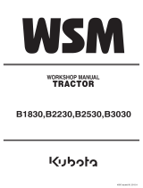 Kubota B3030 Workshop Manual