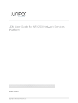 Juniper NFX250 User manual