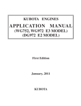 Kubota DG972 E2 Owner's manual
