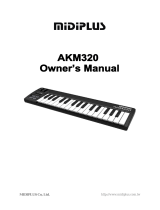 Midiplus AKM320 User manual