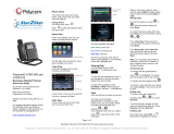 Polycom VVX 400 Quick User Manual
