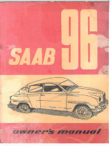 Saab 96 Owner's manual