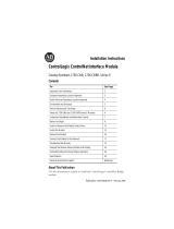 Allen-Bradley ControlLogix 1756-CNB Installation Instructions Manual