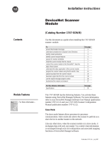 Allen-Bradley DeviceNet 1747-SDN/B Installation Instructions Manual