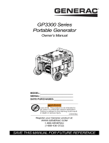 Generac GP3300 G0064311 User manual