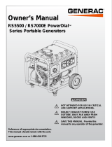 Generac RS5500 006672R0 User manual