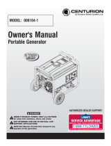 Generac Centurion 3250 006104R1 User manual