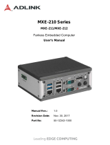 ADLINK Technology MXE-211 User manual