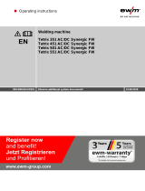 EWM Tetrix 551 AC/DC Smart FW Operating Instructions Manual