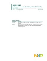 NXP SJA1105PEL/QEL/REL/SEL User guide