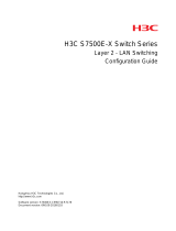 H3C H3C S7500E-X Configuration manual