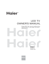 Haier HL22XLTW2 Owner's manual