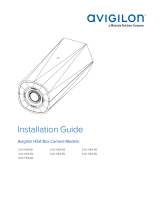Motorola Avigilon 2.0C-H5A-B2 Installation guide