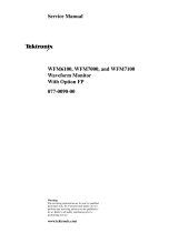 Tektronix WFM7000 Opt. MB User manual