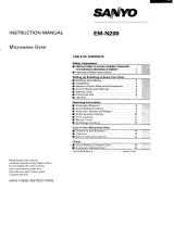 Sanyo EM-N200 User manual