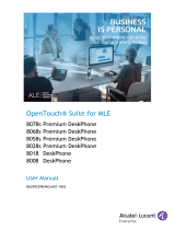 Alcatel-Lucent OpenTouch 8018 User manual